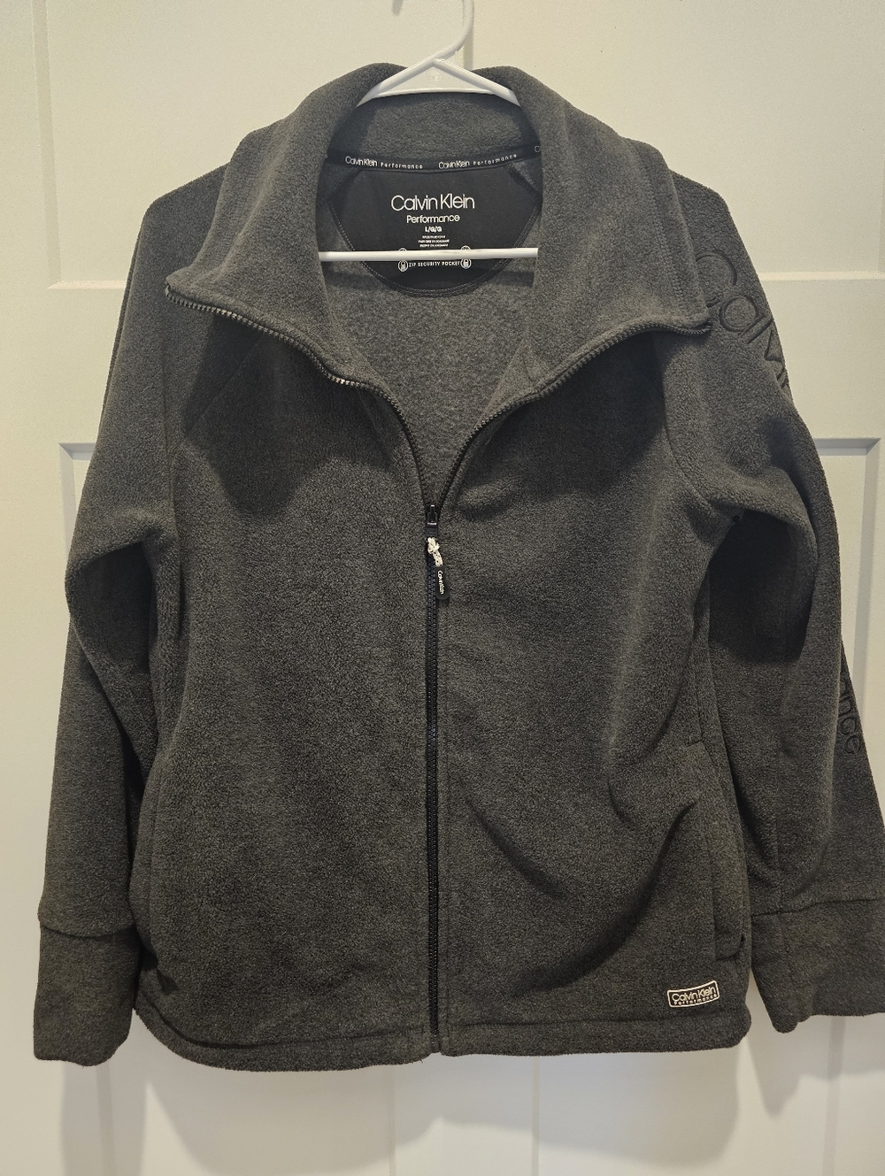 Calvin Klein Performance Jacket Women's Size Large Dark Grey